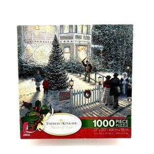Thomas Kinkade Victorian Christmas 1000 Piece Jigsaw Puzzle Ceaco 3328-4 27x20